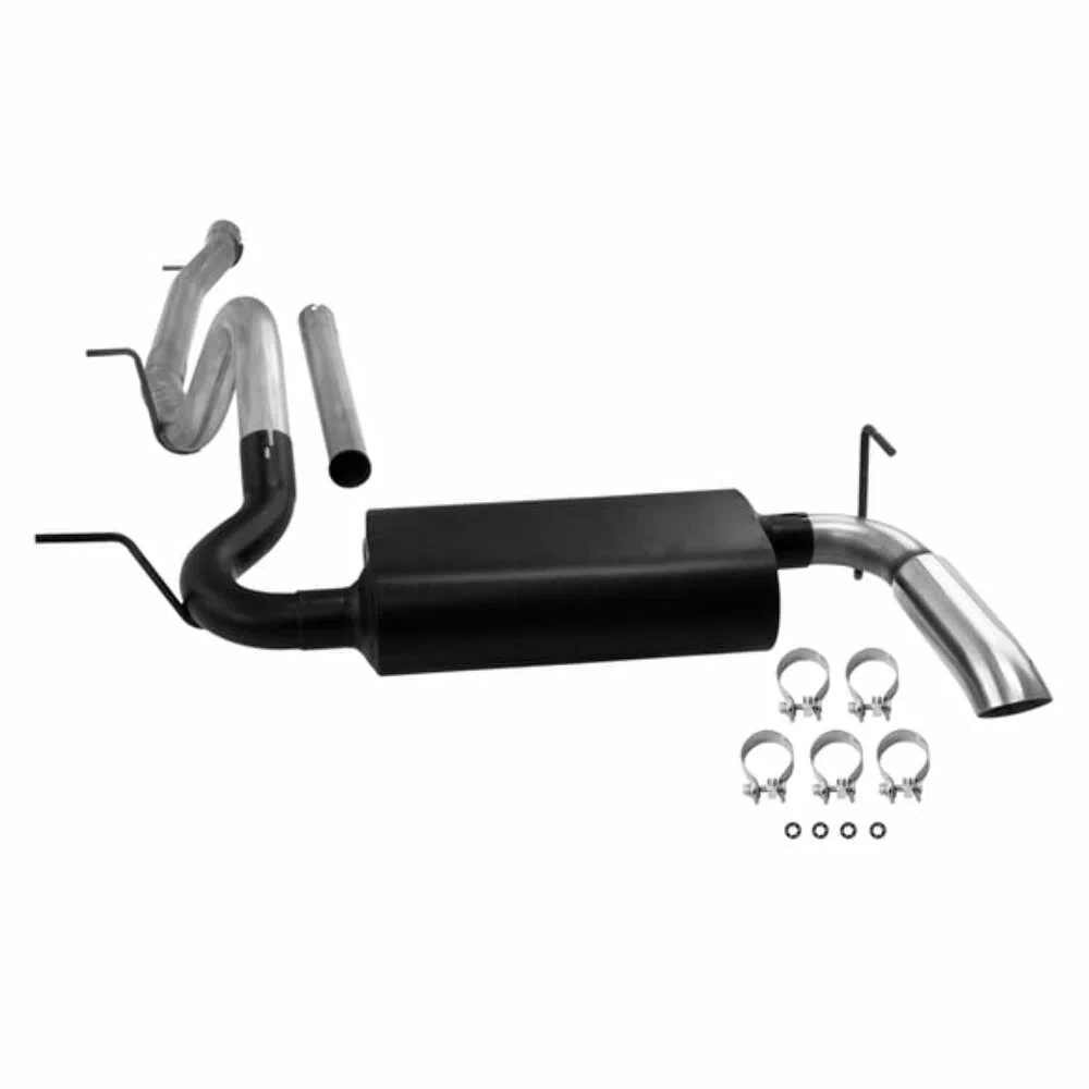 2007-2018 Jeep Wrangler Cat-Back Exhaust Flowmaster Stainless Steel